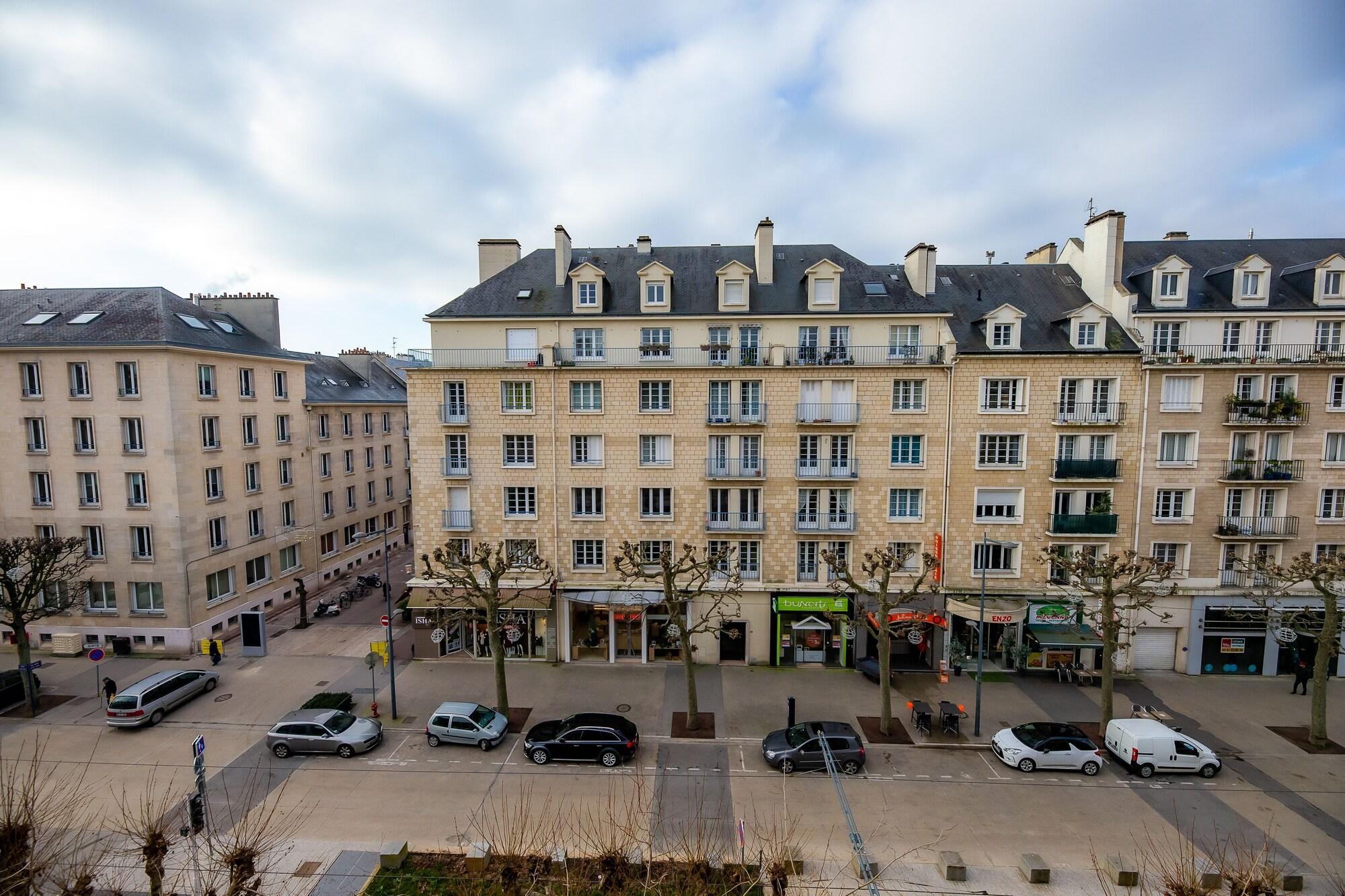 Hotel Du Chateau Caen Exterior foto