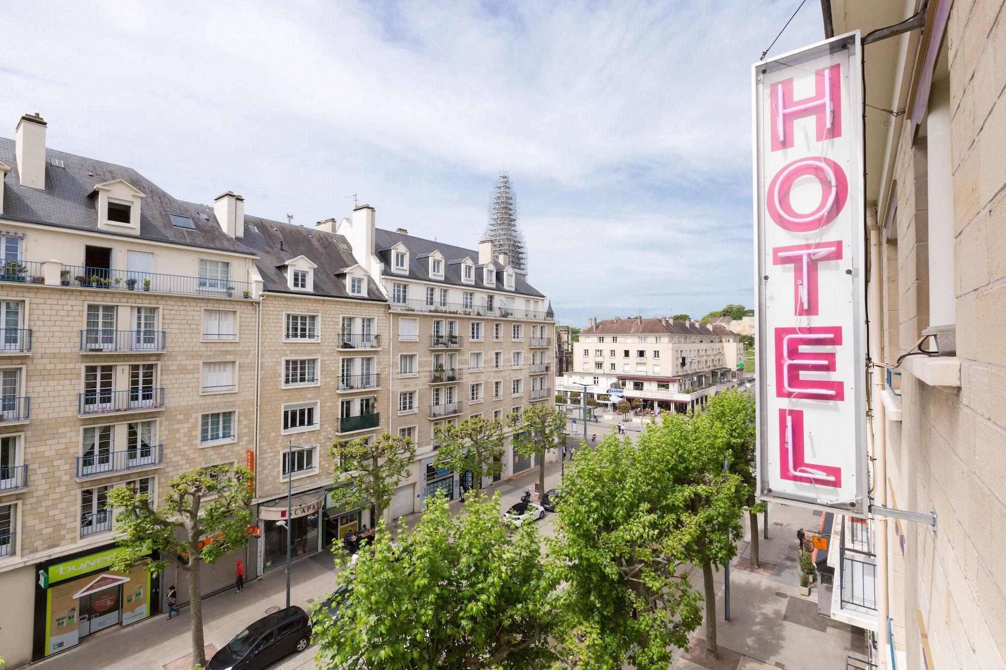 Hotel Du Chateau Caen Exterior foto