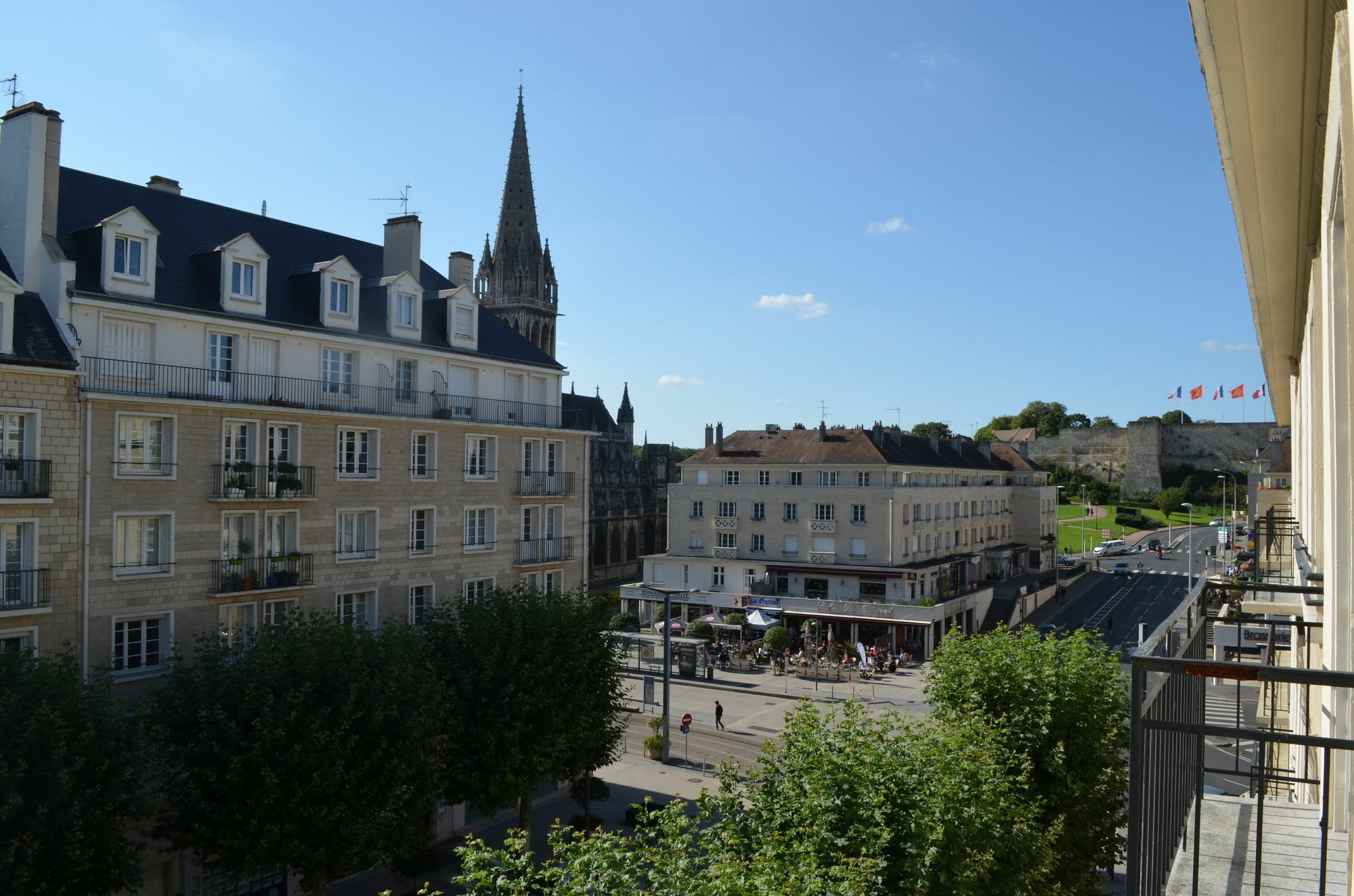 Hotel Du Chateau Caen Exterior foto